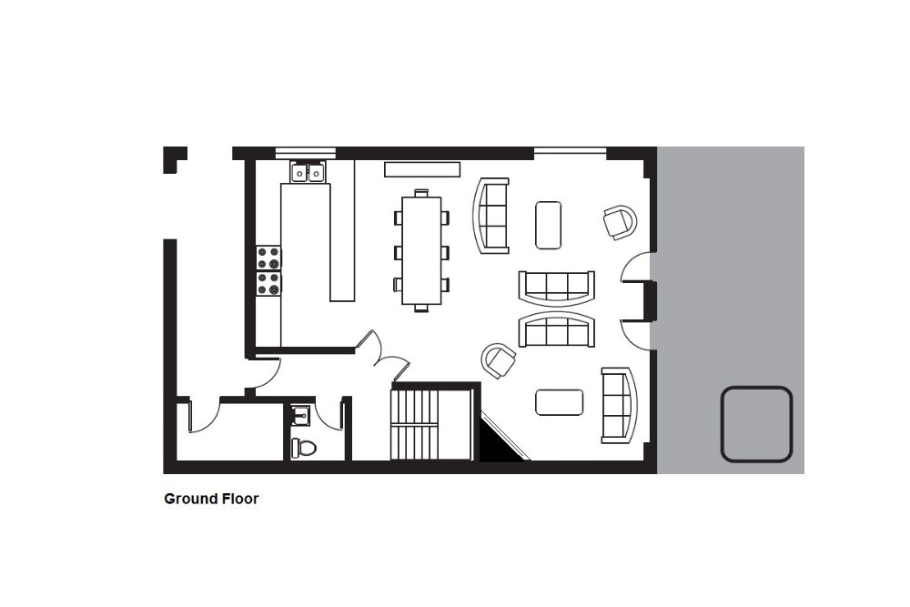 No.2 Bellevarde Lodge Merlot Val d’Isere Floor Plan 1